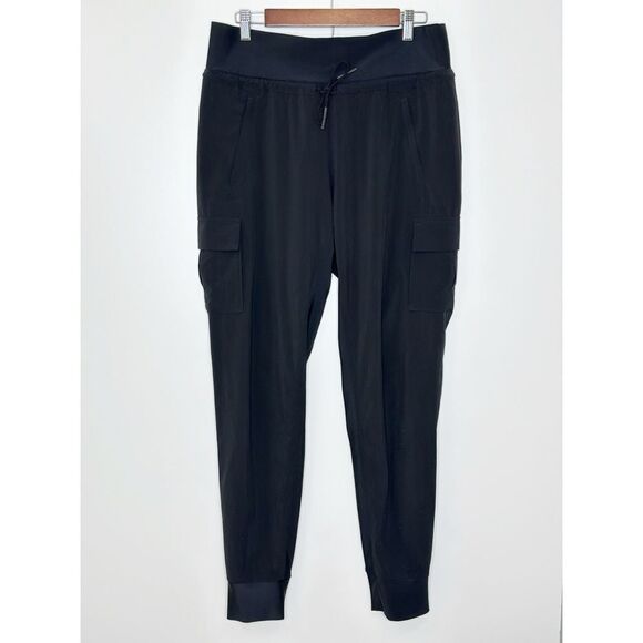 Athleta Sutton Jogger Black Cargo Size 10 Tall - Picture 4 of 11